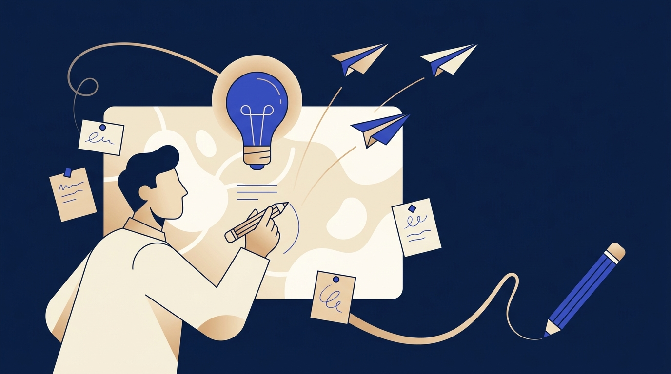 Originate and develop concepts