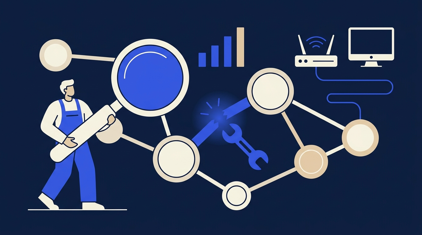 Identify and resolve network problems